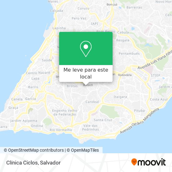 Clínica Ciclos mapa