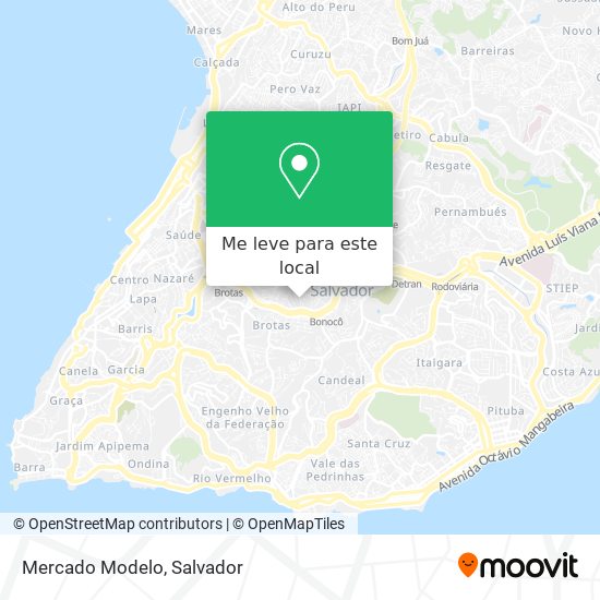 Mercado Modelo mapa