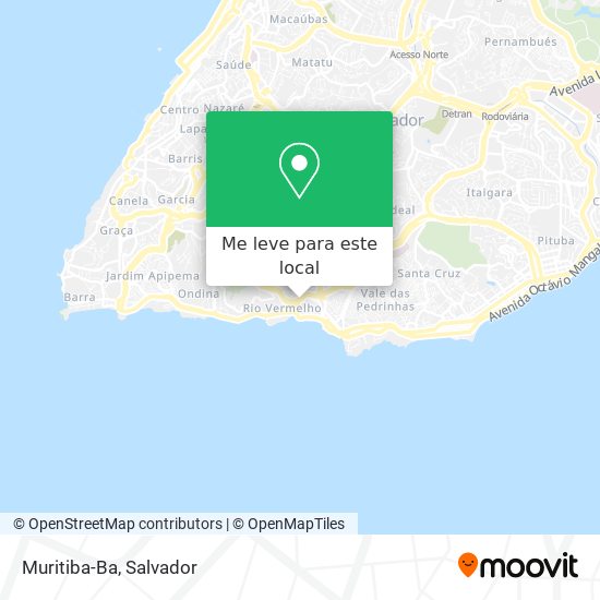 Muritiba-Ba mapa