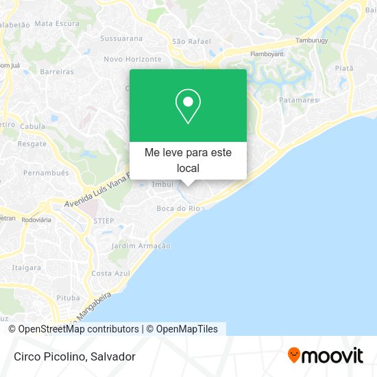 Circo Picolino mapa