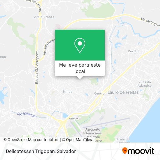 Delicatessen Trigopan mapa