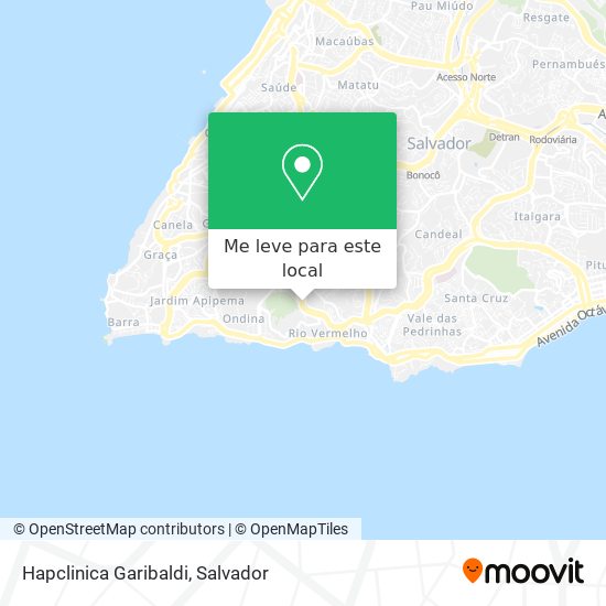 Hapclinica Garibaldi mapa