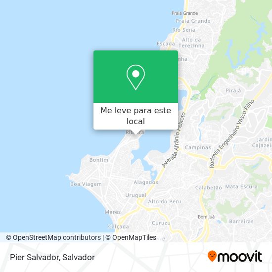 Pier  Salvador mapa