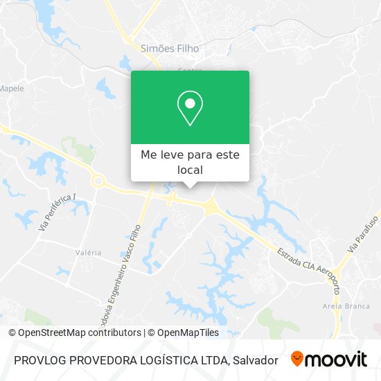 PROVLOG PROVEDORA LOGÍSTICA LTDA mapa