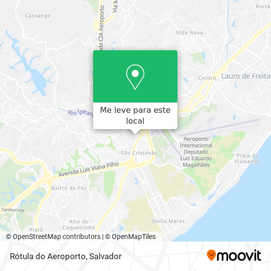 Rótula do Aeroporto mapa