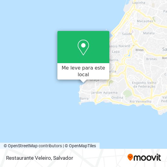 Restaurante Veleiro mapa