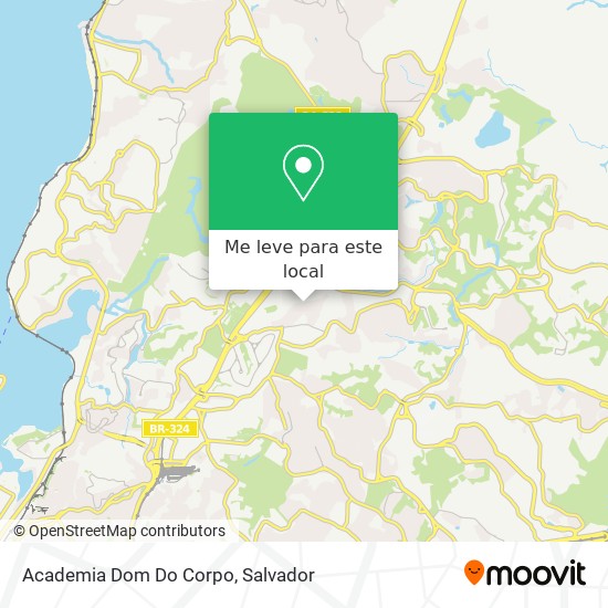 Academia Dom Do Corpo mapa