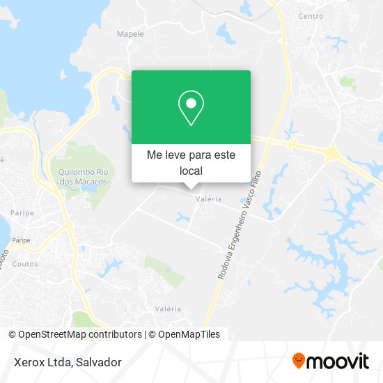 Xerox Ltda mapa