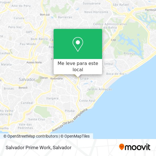 Salvador Prime Work mapa