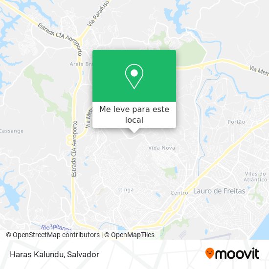 Haras Kalundu mapa