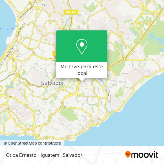 Ótica Ernesto - Iguatemi mapa
