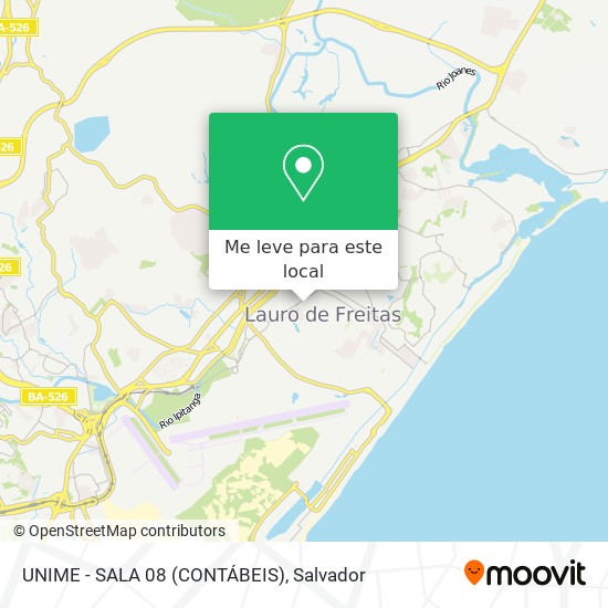 UNIME - SALA 08 (CONTÁBEIS) mapa
