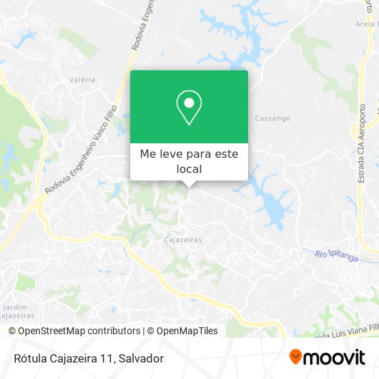 Rótula Cajazeira 11 mapa