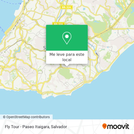 Fly Tour - Paseo Itaigara mapa