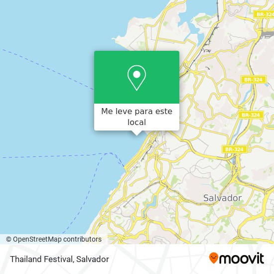 Thailand Festival mapa