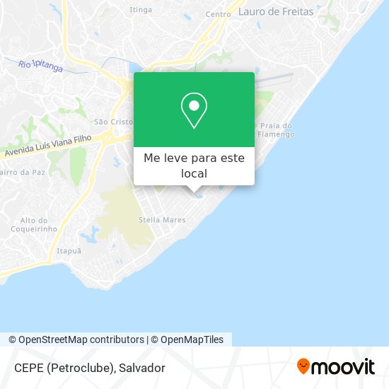 CEPE (Petroclube) mapa