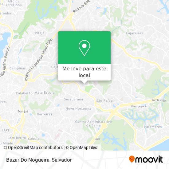 Bazar Do Nogueira mapa