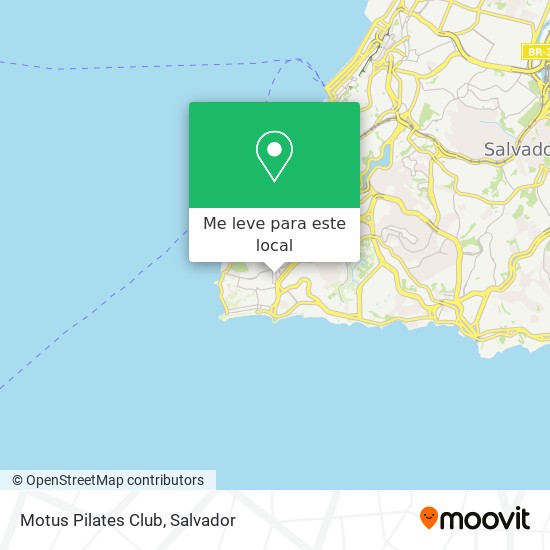 Motus Pilates Club mapa