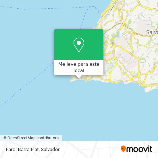 Farol Barra Flat mapa