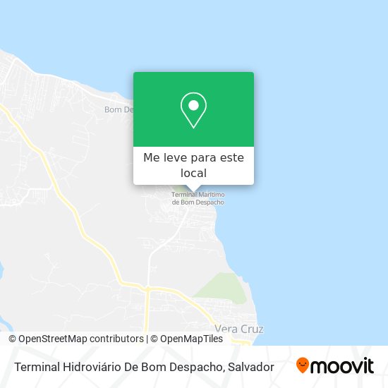 Terminal Hidroviário De Bom Despacho mapa