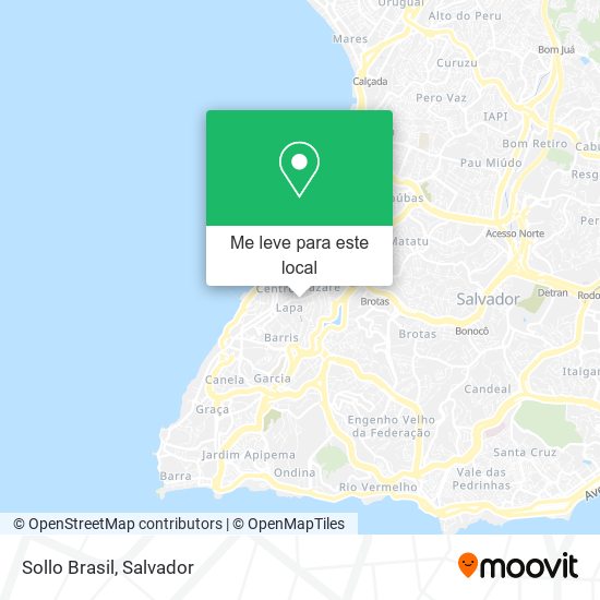Sollo Brasil mapa