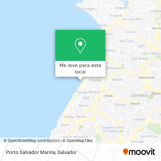 Porto Salvador Marina mapa