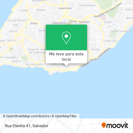 Rua Elenita 41 mapa