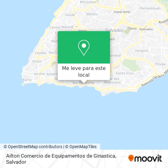 Ailton Comercio de Equipamentos de Ginastica mapa