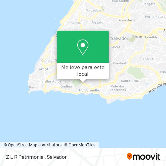 Z L R Patrimonial mapa