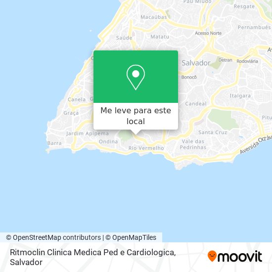 Ritmoclin Clinica Medica Ped e Cardiologica mapa