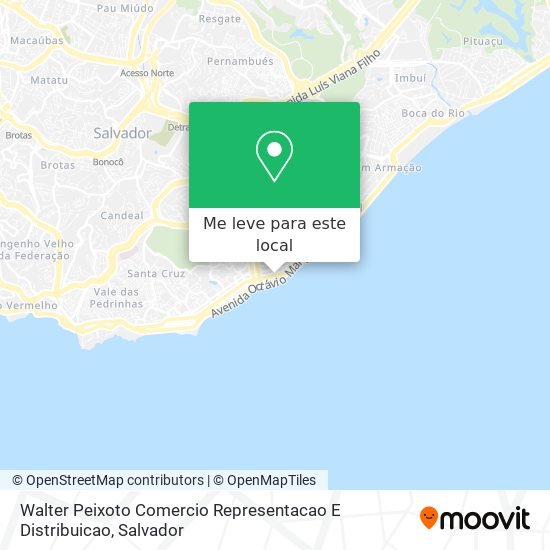 Walter Peixoto Comercio Representacao E Distribuicao mapa
