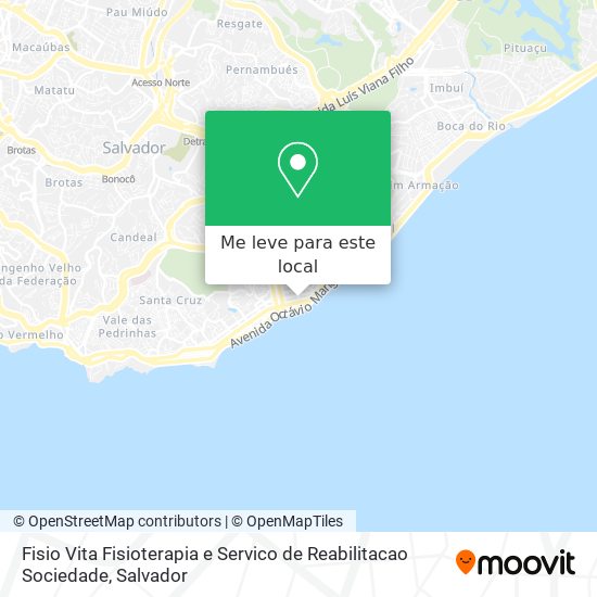 Fisio Vita Fisioterapia e Servico de Reabilitacao Sociedade mapa