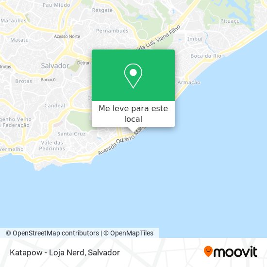 Katapow - Loja Nerd mapa