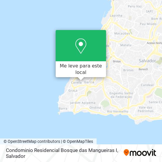 Condominio Residencial Bosque das Mangueiras I mapa