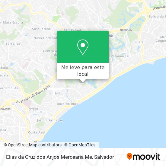 Elias da Cruz dos Anjos Mercearia Me mapa