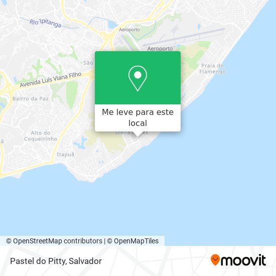 Pastel do Pitty mapa