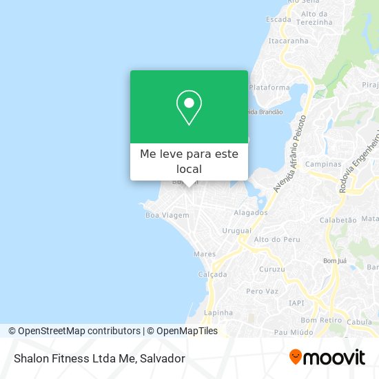 Shalon Fitness Ltda Me mapa