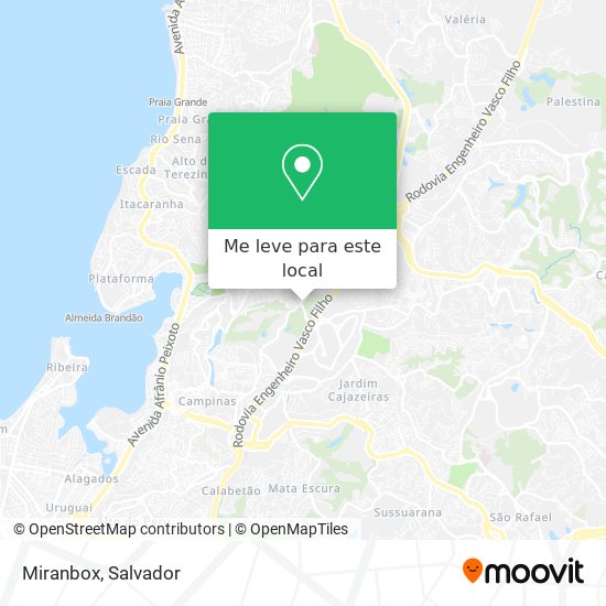 Miranbox mapa