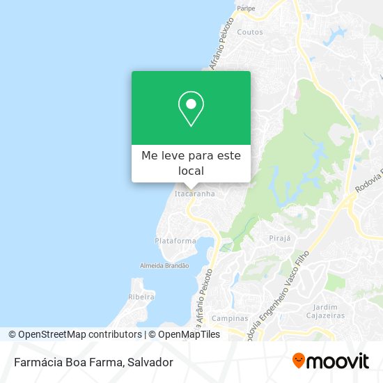 Farmácia Boa Farma mapa