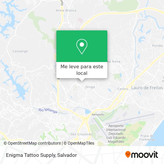 Enigma Tattoo Supply mapa