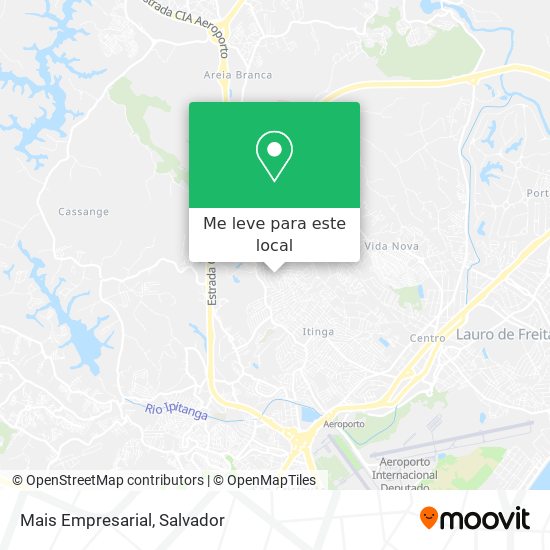 Mais Empresarial mapa
