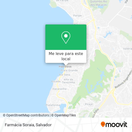 Farmácia Soraia mapa