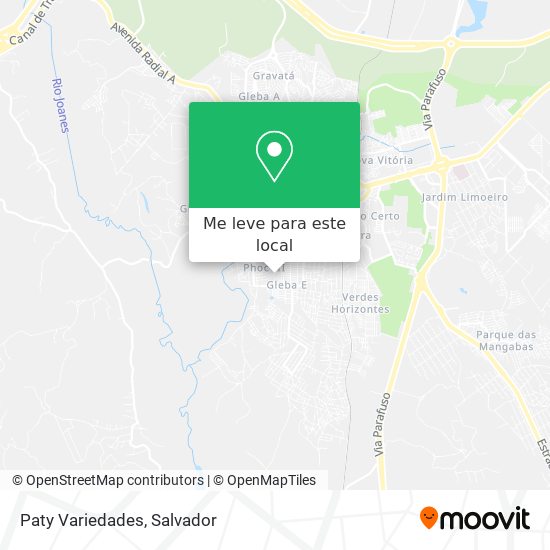 Paty Variedades mapa