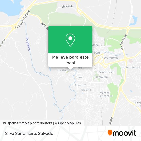 Silva Serralheiro mapa