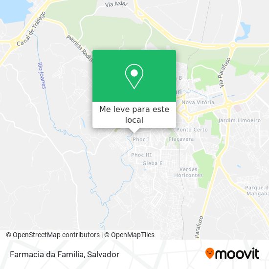 Farmacia da Familia mapa