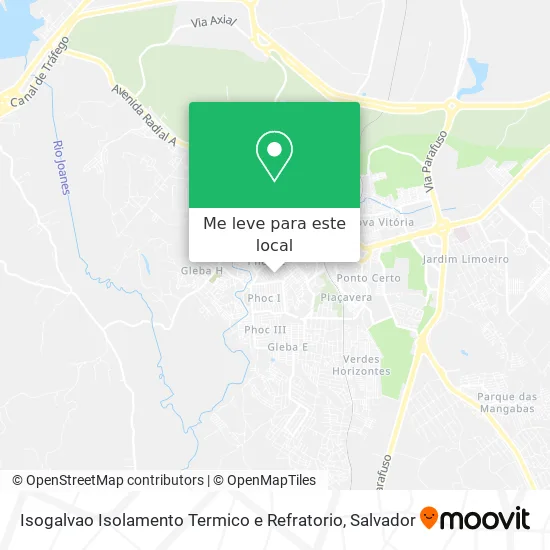 Isogalvao Isolamento Termico e Refratorio mapa