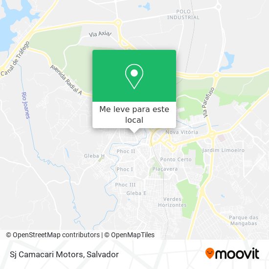 Sj Camacari Motors mapa
