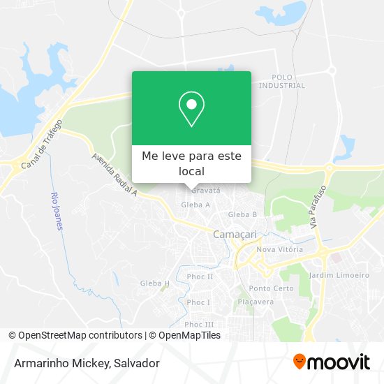Armarinho Mickey mapa
