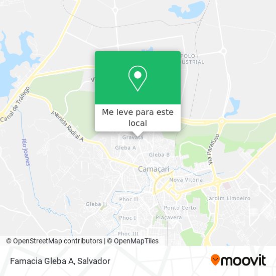 Famacia Gleba A mapa