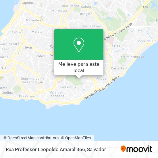 Rua Professor Leopoldo Amaral 366 mapa